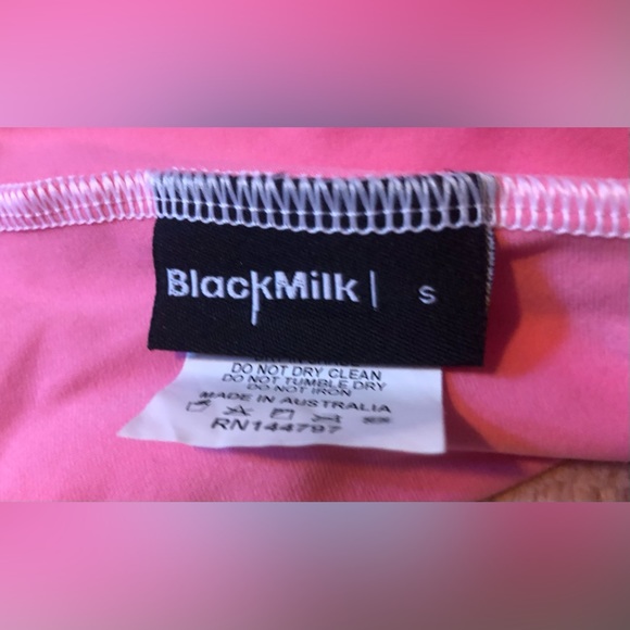 Blackmilk - Matte pink zip up body suit - Picture 4 of 5